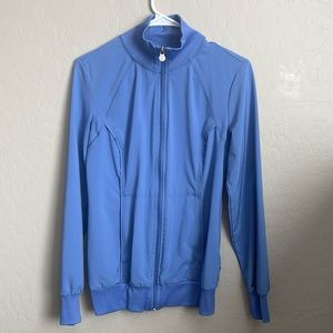 Scrub Jacket - Ceil blue